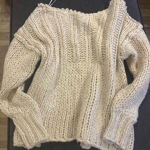 Oversized Chunky Free People Sweater